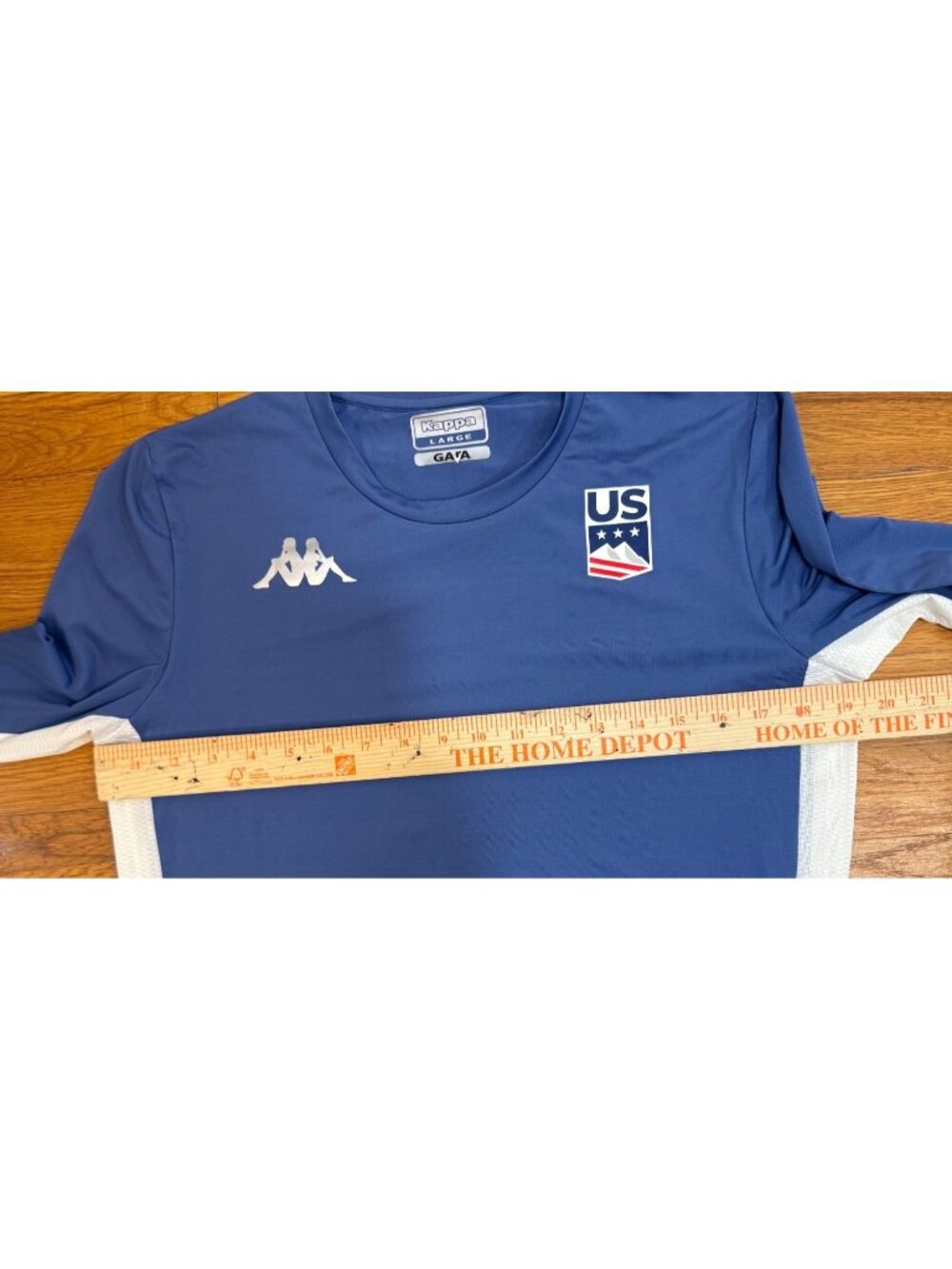 USA Ski Team Official Kappa Gara Long Sleeve Base Layer Performance Athletic Top - Picture 9 of 10